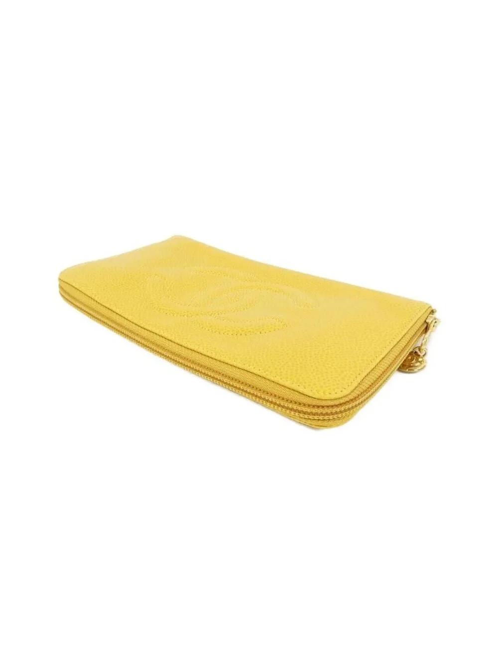 Chanel Vintage Timeless CC Line Wallet